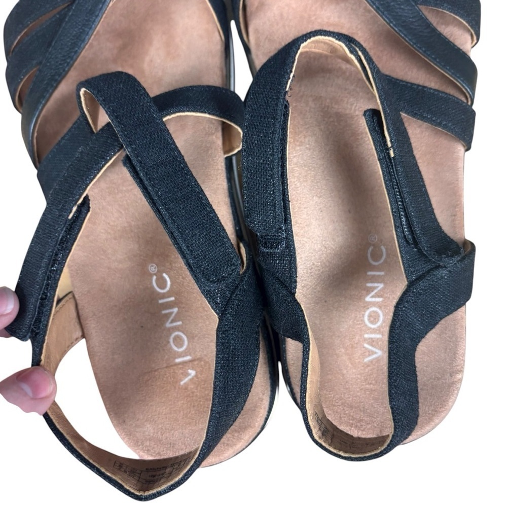 Vionic Kellyn Platform Sandals – Sz 8 (Women’s) – Black - Picture 5 of 10